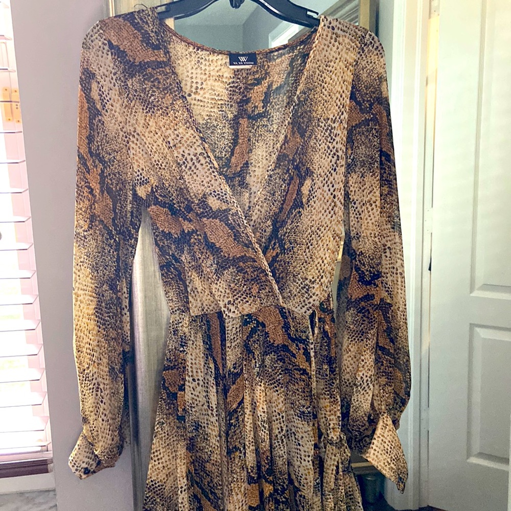 Snake Skin Dress